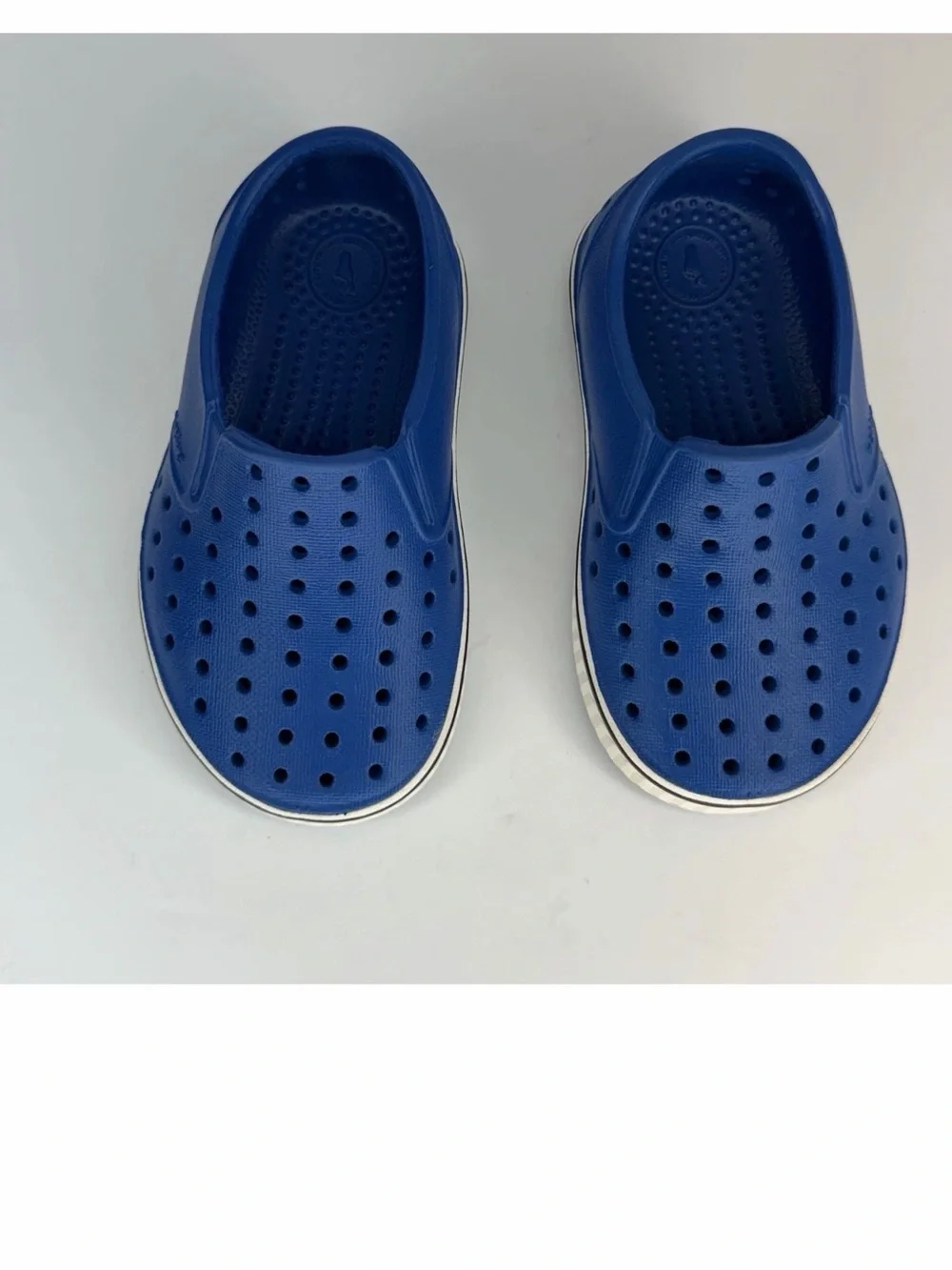 NATIVE Baby Shoes Size C6 Jefferson Water Friendly Slip-On Sneaker Blue